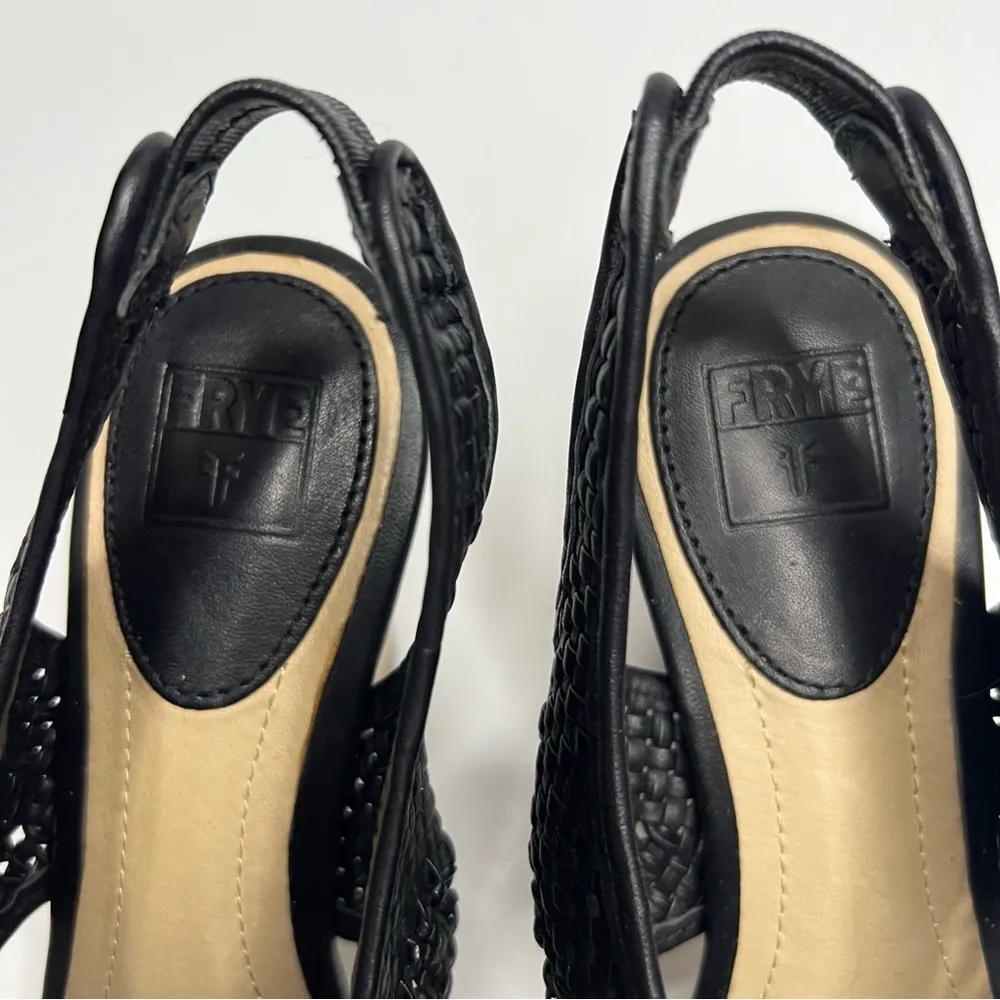 Frye Ramsey Woven Peep Sandals - Image 7