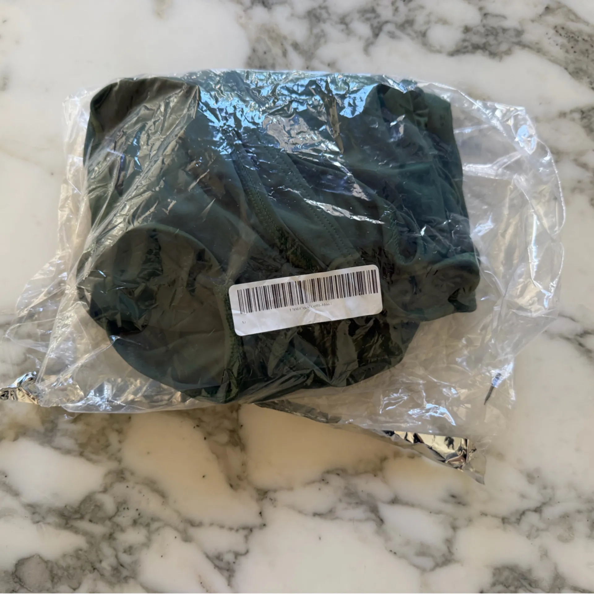 NWT Quince Italian Cami One-Piece Swimsuit – Palm Green, Size M - Image 10