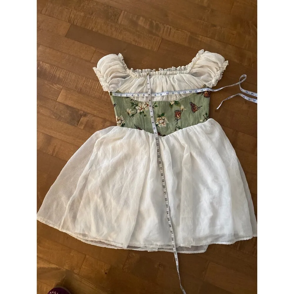 Cider Off Shoulder Corset Mini Dress Curve & Plus size large - Image 10