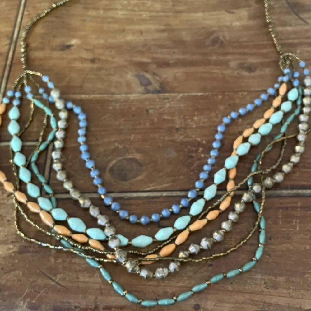 Vintage Teng Yue Multi Strand Beaded Necklace - Image 8