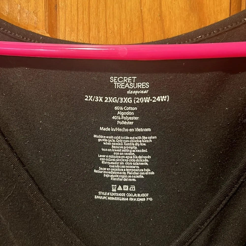 Secret treasure women’s Let me take an Elfie  sleepwear size 2X/3X (20W-24W). - Image 3