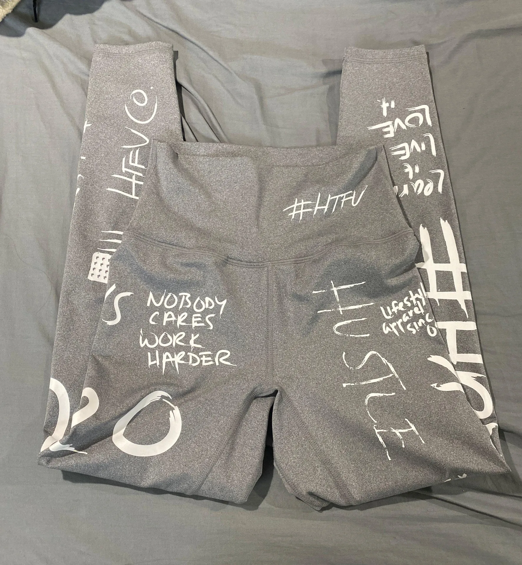 HTFU graphic Leggings - Image 4
