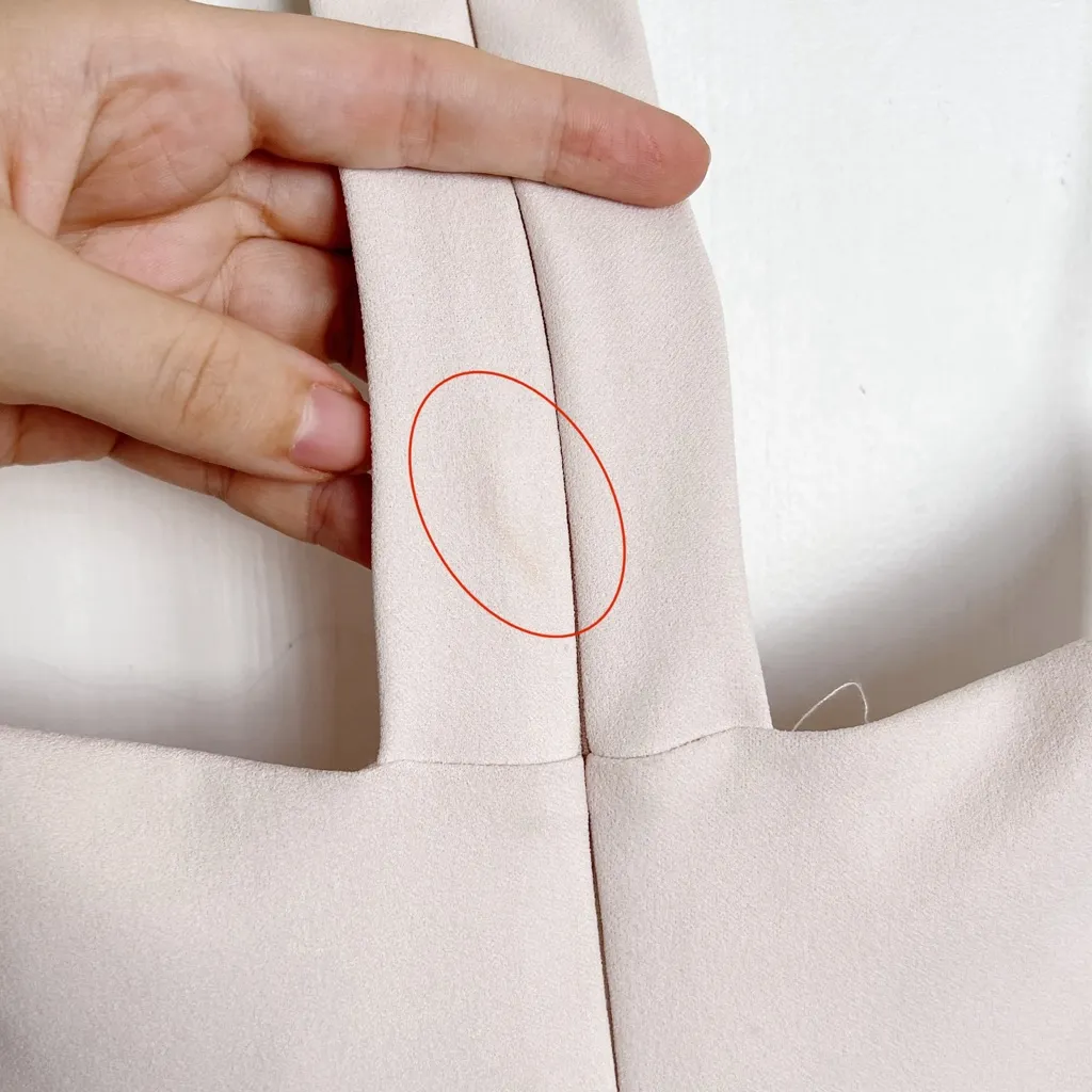 Nookie • Frankie Bodycon Dress midi cutout choker Nude beige wiggle strapless - Image 14