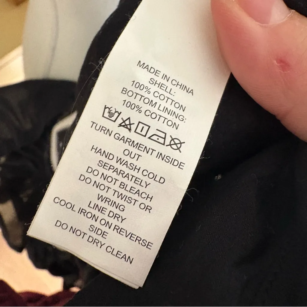 KATE SPADE Broome Street Dot Eyelet Stripe Dress Size‎ Medium Striped Layered - Image 8