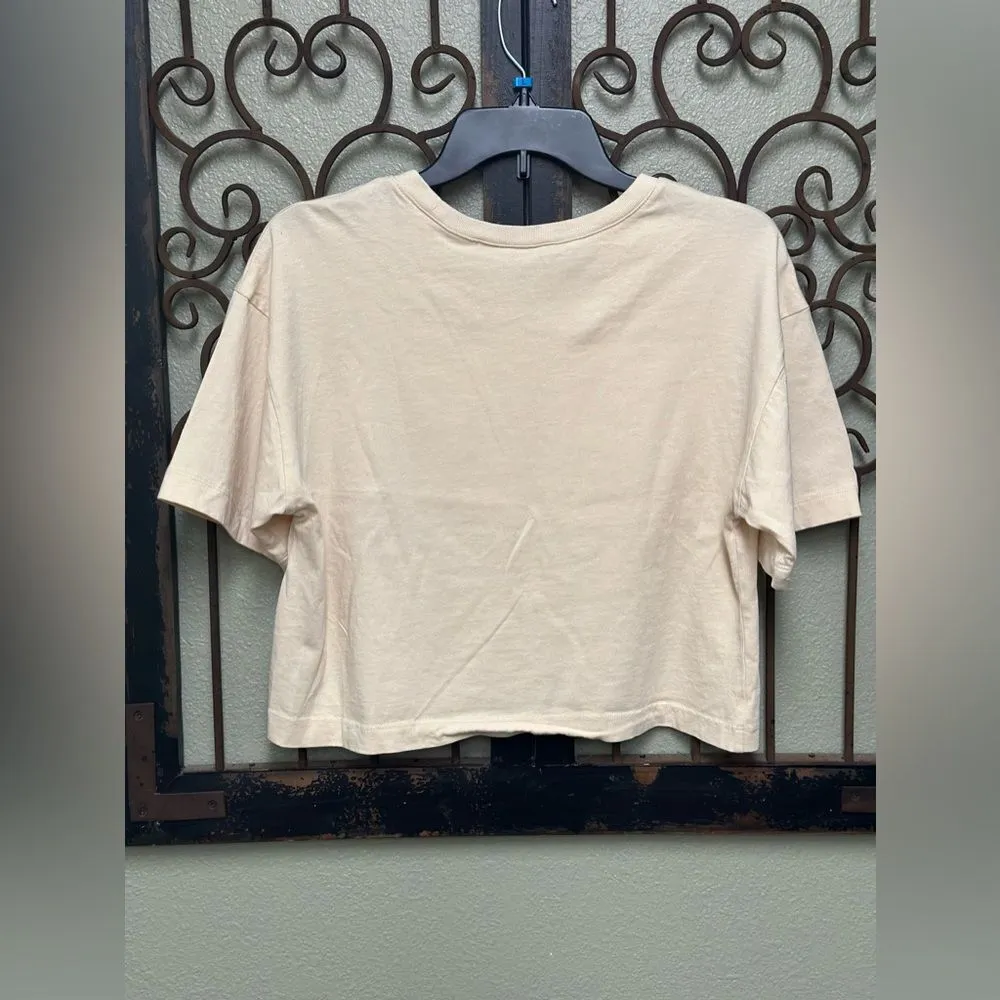 Forever 21 La Dolce Vita graphic crop top tee - Image 6