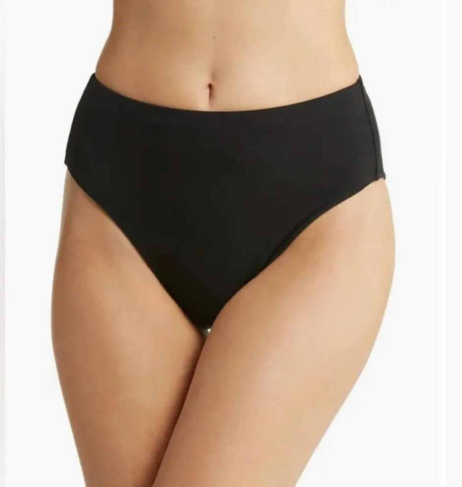 Robin Piccone Ava Knot Front Bikini Top And Ava High Waist Bottom Set Size Med - Image 2