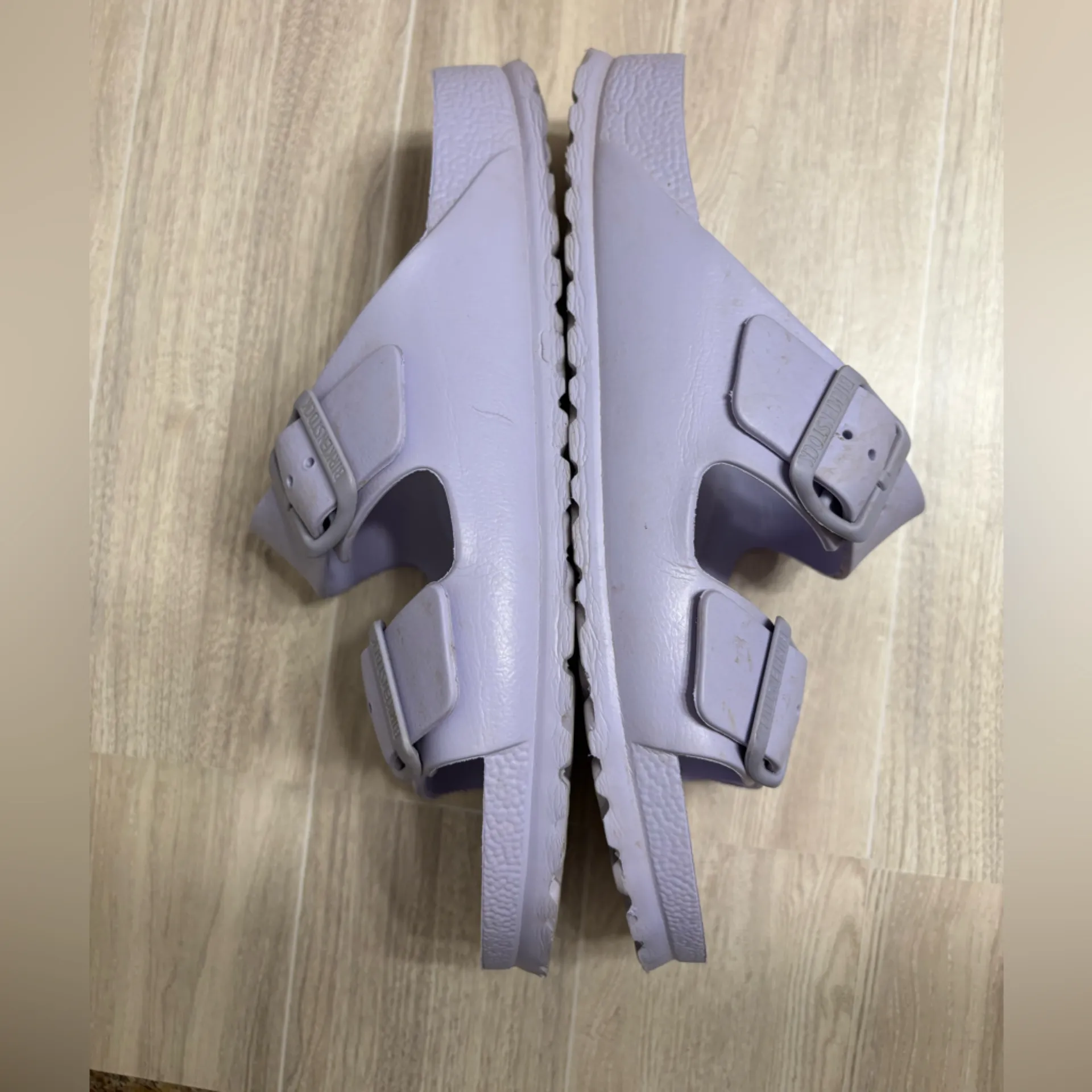 Birkenstock Arizona Eva Women's Purple Fog Lavender Sandals - Image 5