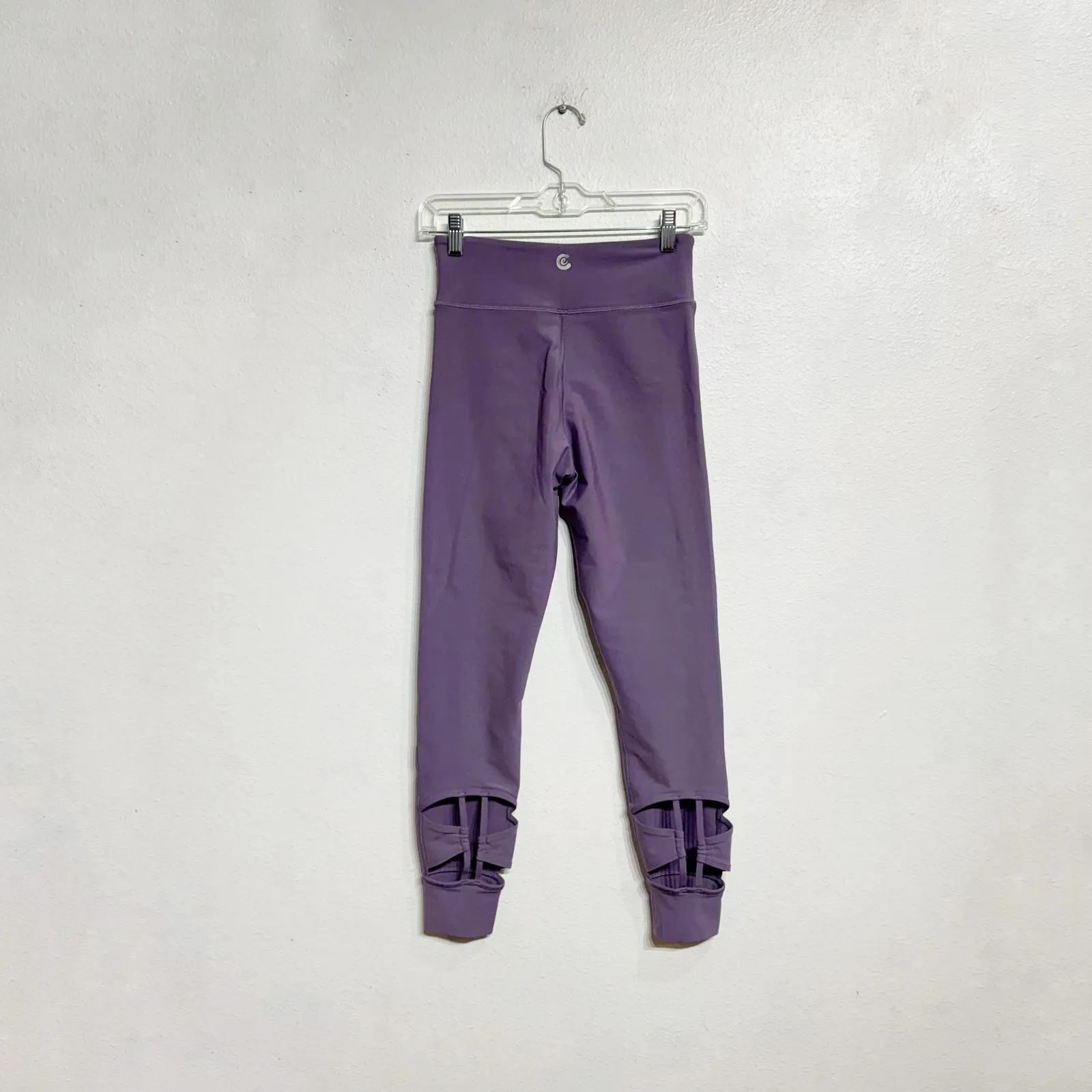 Johnny Was Calme Mulled Grape Cutout High Waist 7/8 Leggings Sz M NWOT - Image 11