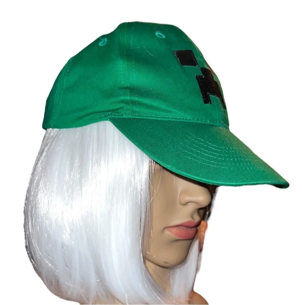 Minecraft adjustable ball cap Green - Image 3