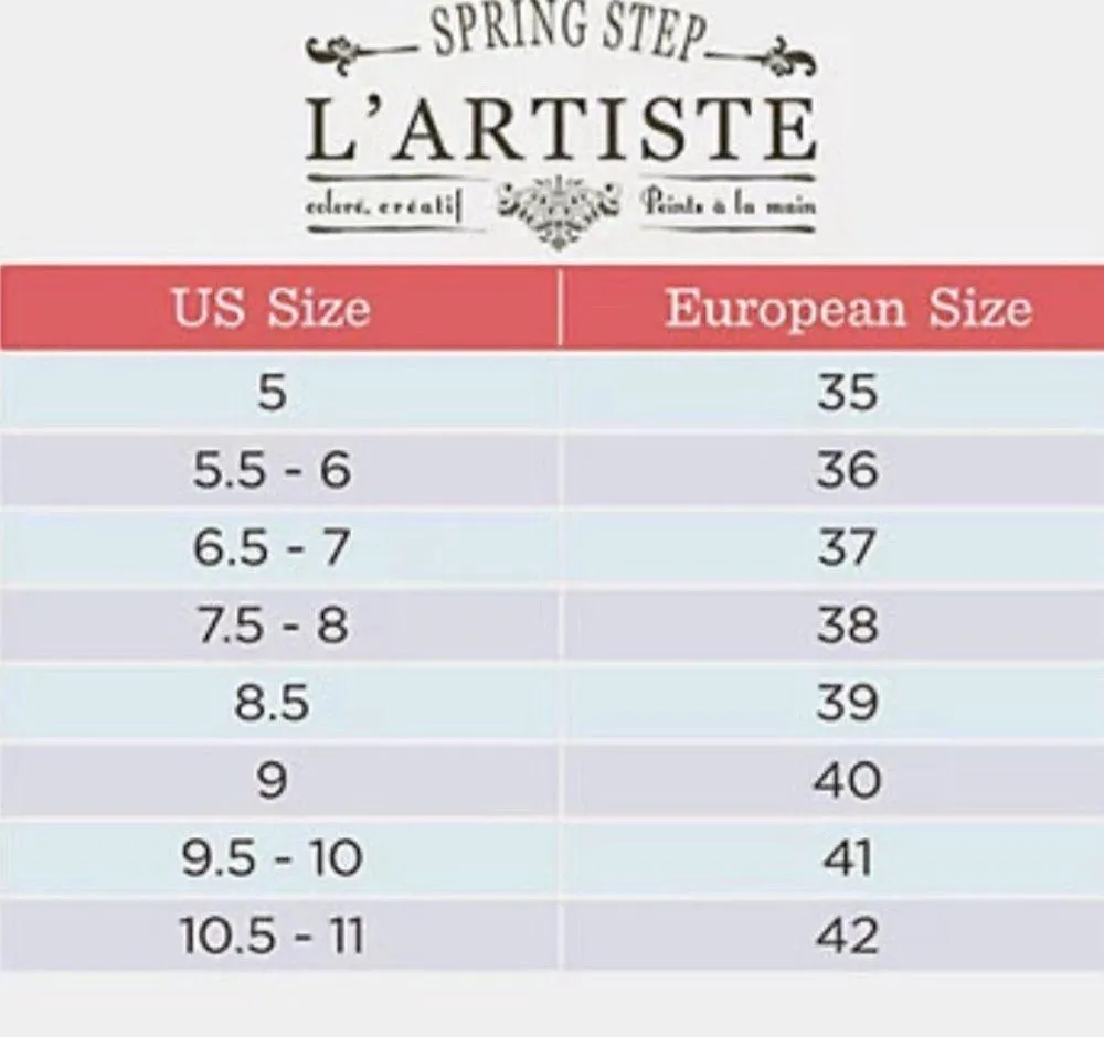 L’ARTISTE SPRING STEP Quilana Leather Ankle Strap Sandal Size 39 US Size 8.5 - Image 8