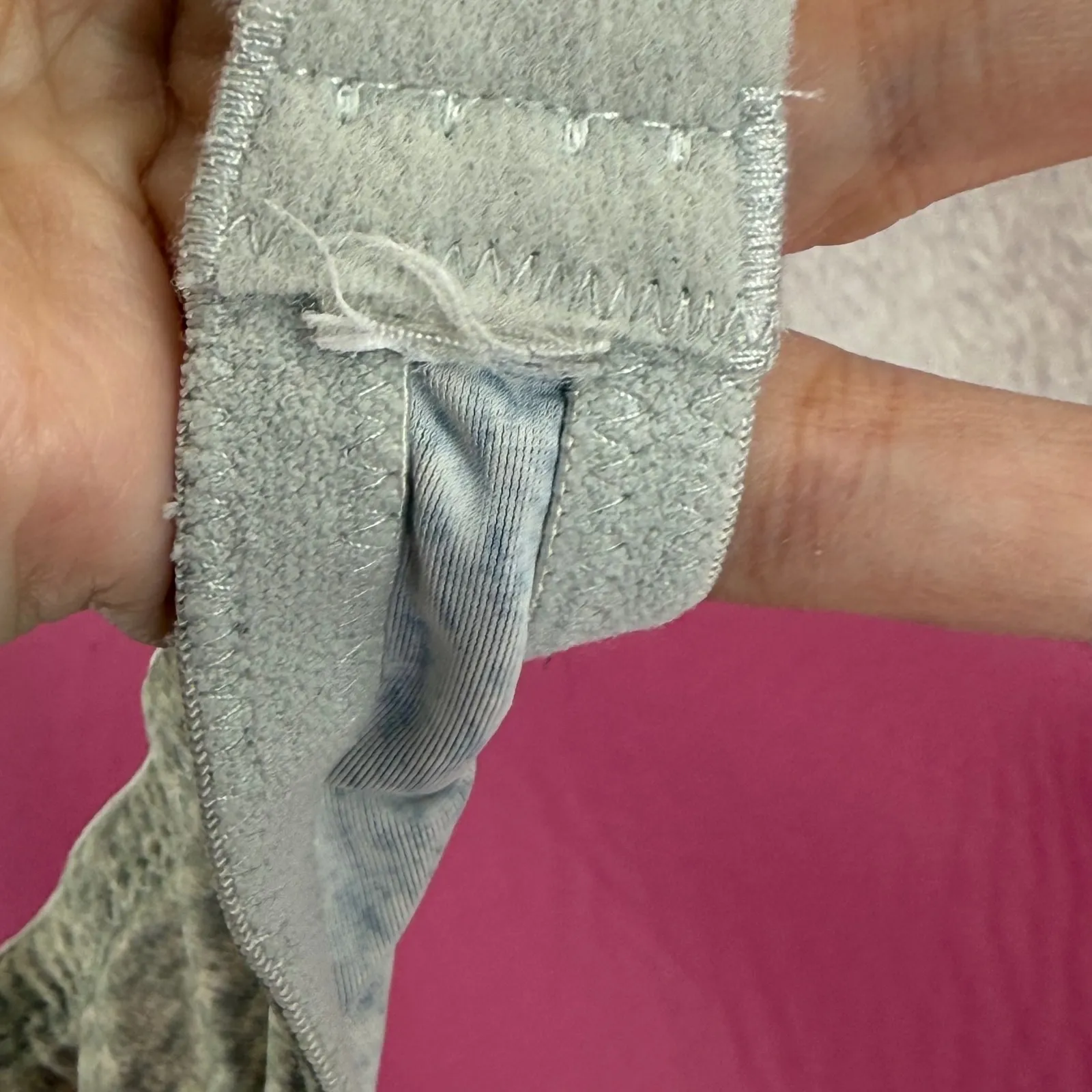 Pink Victoria's Secret Wear Everywhere T Shirt Bra Heather Gray Size 32DD no tag - Image 4