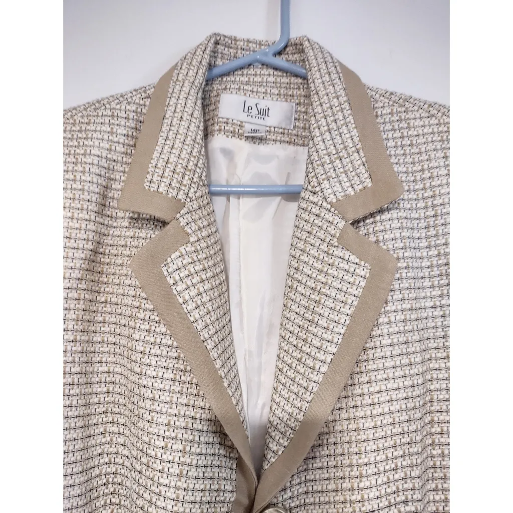 Le Suit Women's Blazer NWT Size 14P - Image 4