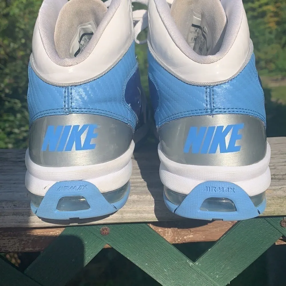 NIKE AIR MAX BASKETBALL SHOES 407708-402 WOMENS  Sz 8 CAROLINA BLUE 2010 *RARE* - Image 3
