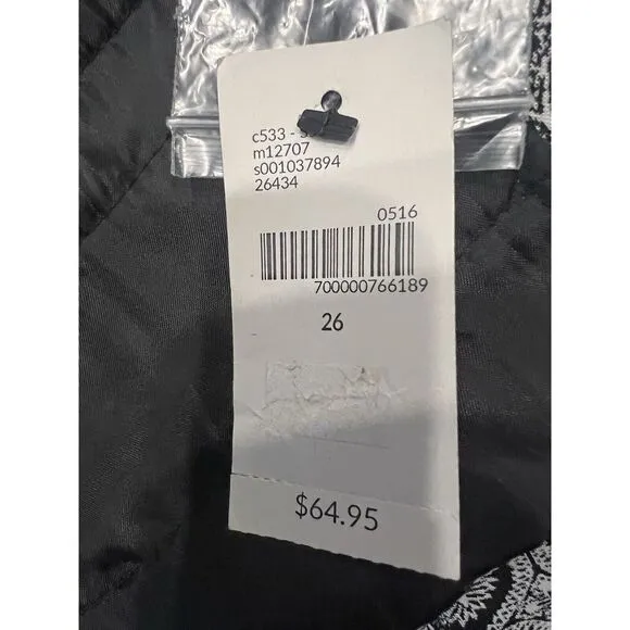 Lane Bryant The Lena  Cropped Size 26 Mid Rise Straight Leg Moderately Curvy Fit - Image 8