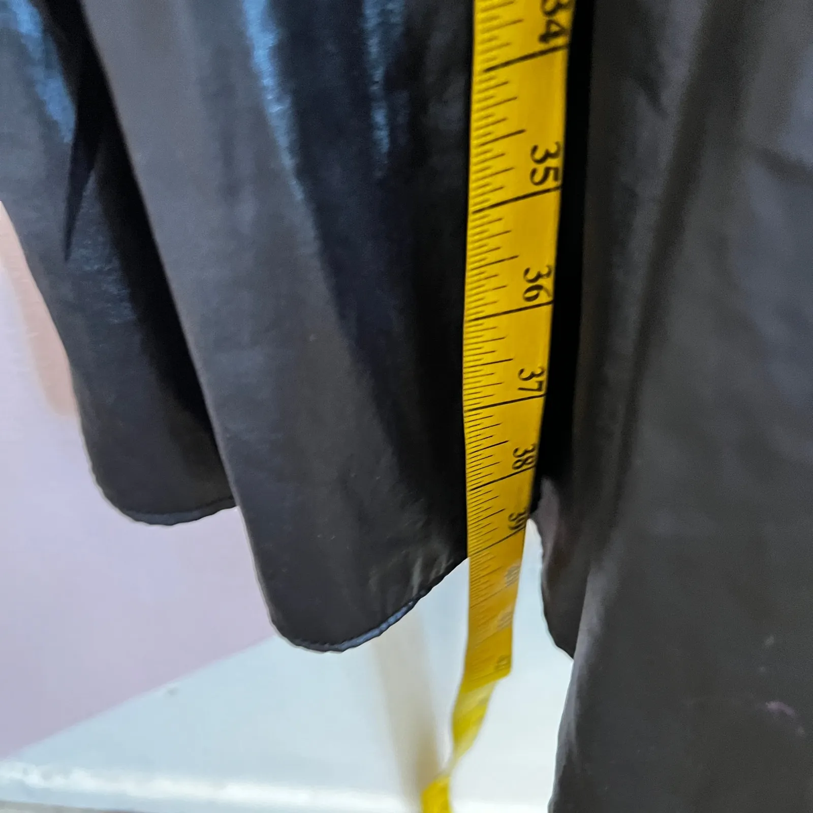 Philosophy Black Tiered Maxi Skirt Dark Fairy Grunge Y2K Goth Stretch Medium - Image 6