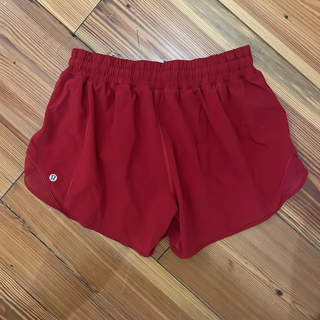 Lululemon  athletica Red Athletic Shorts - Image 2