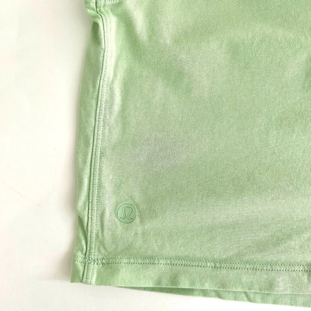 Lululemon All Yours Crop Tank Top Creamy Mint Size 12 - Image 8