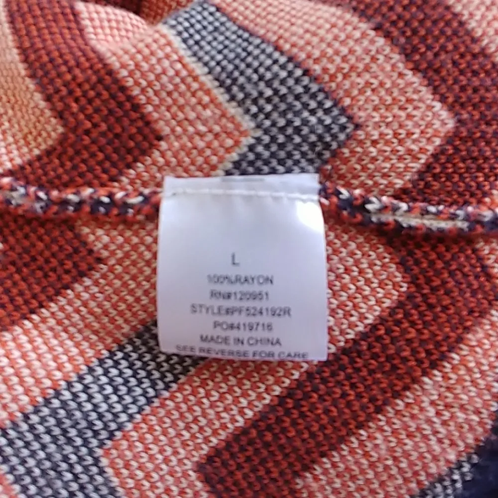 Pink Rose Chevron Knit Sweater Dress - Image 5