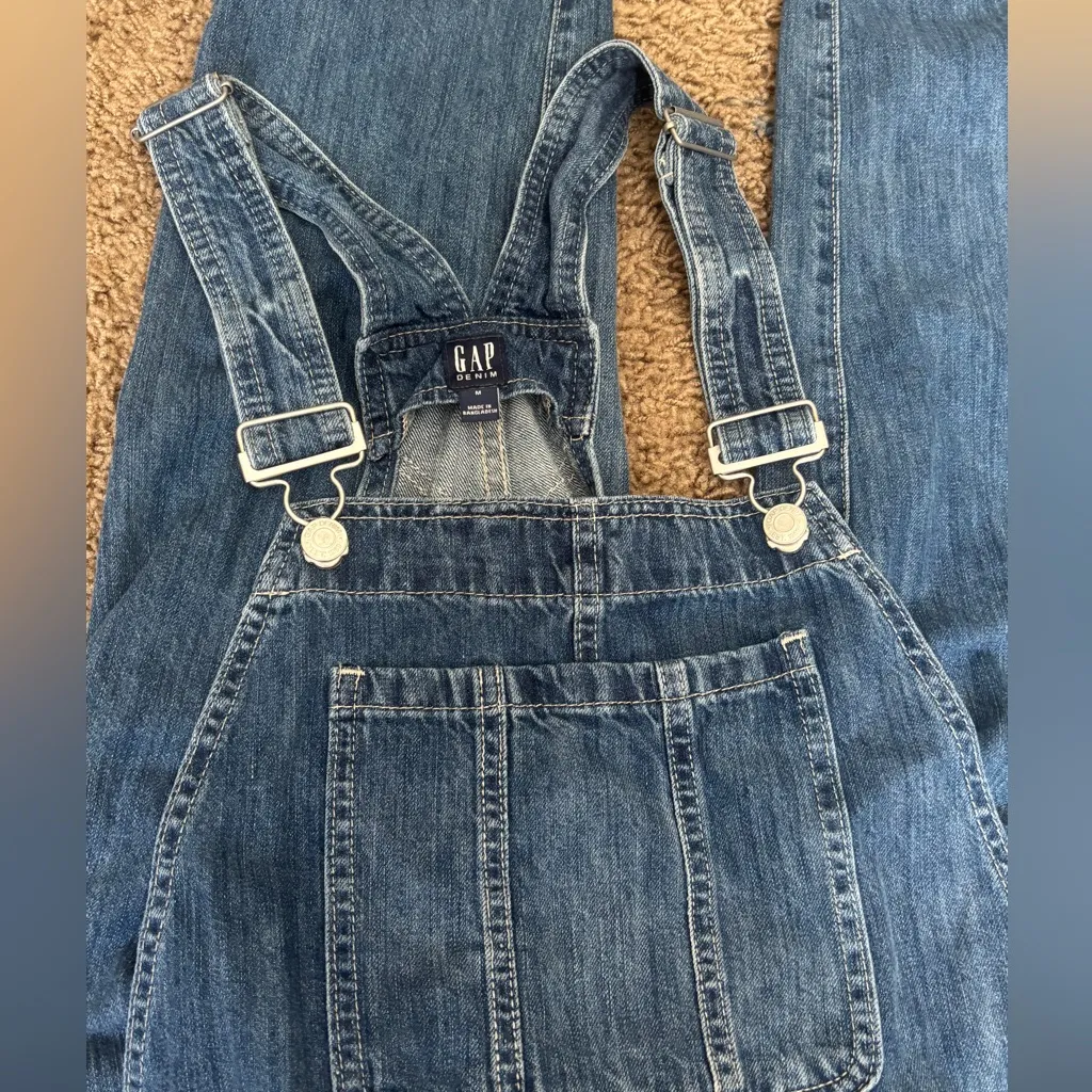 Denim Overalls with Front Pocket - Image 2