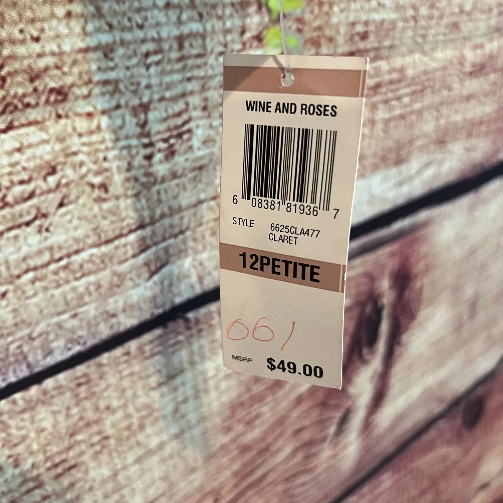 JM Collection Faux Suede Velvet Full Zip Jacket 12P Coat Red Christmas Festive - Image 4