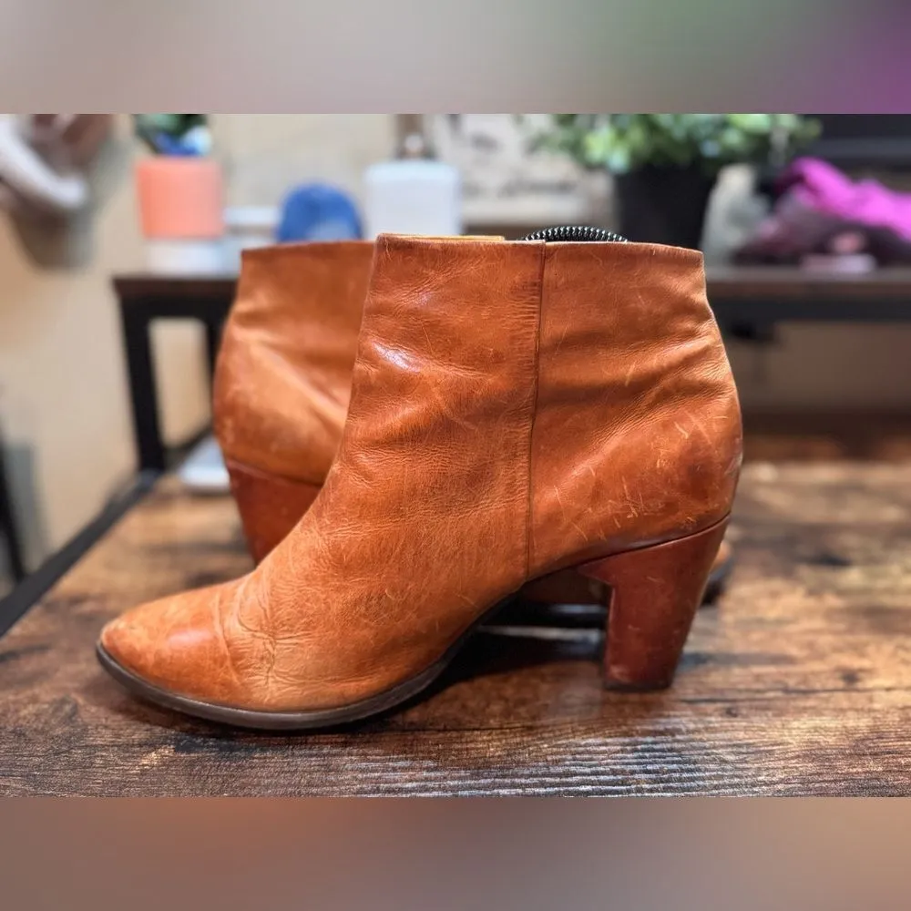 Miista Brown‎ Leather Booties Size 41EU (10.5US) Brown - Image 7