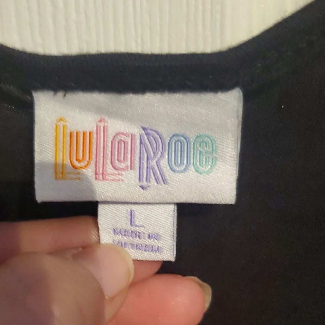 LuLaRoe Black Tank Top - Image 2