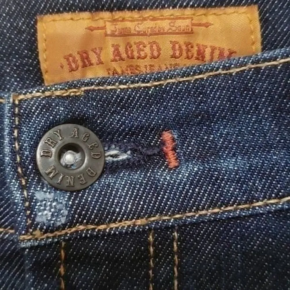 Dry Aged Denim Bootcut Jeans James Jeans Size 27 - Image 3