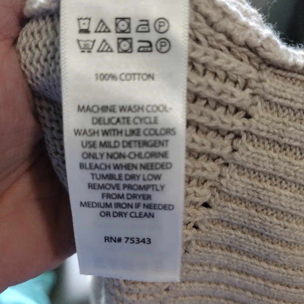 short sleeve cotton sweater - Image 5