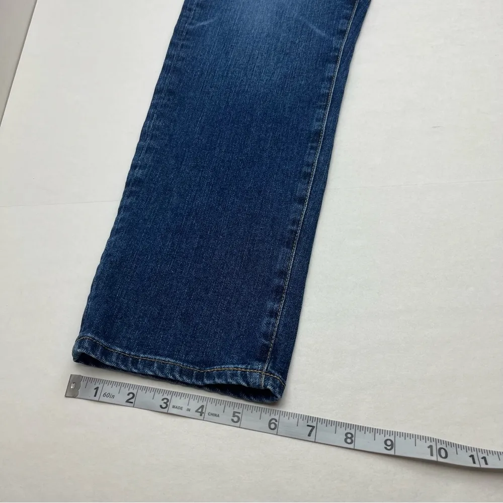 AG Adriano Goldschmied Ex-Boyfriend Slim Women SZ 26R 26 Regular Blue Denim Jean - Image 12