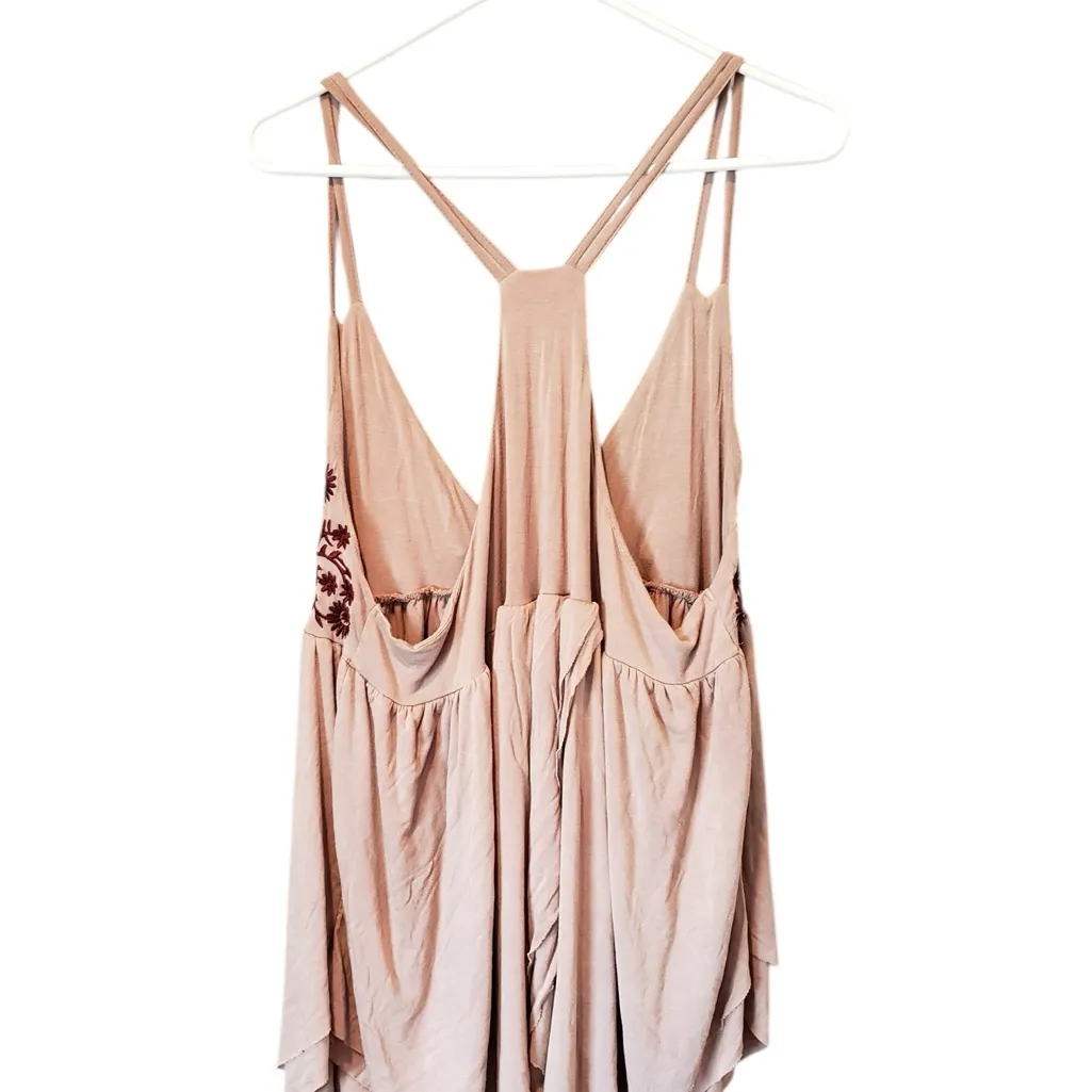 POL Blush Pink Embroidered Camisole - Image 2