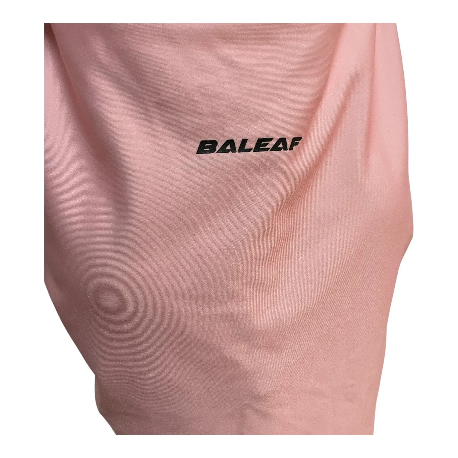 BALEAF Halter One Piece Swimsuit Padded Athletic Training Pink Black Size 38 NWT - Image 2