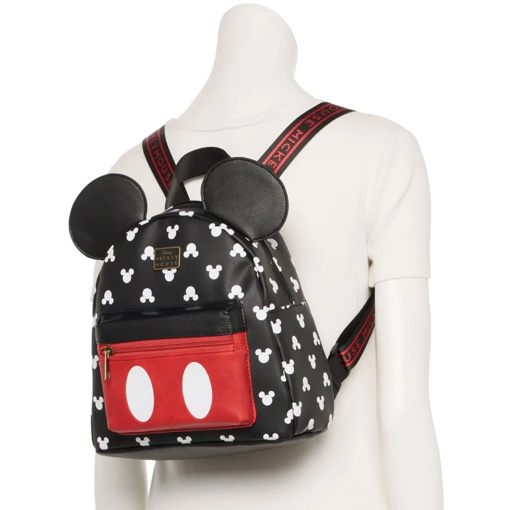 NWT Disney's Mickey Mouse with 3D Ears and All Over Print Backpack - Image 4