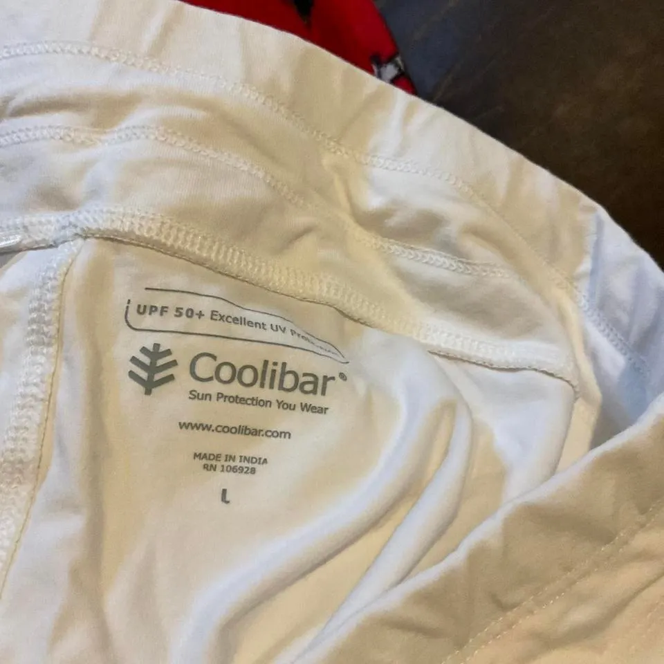 Coolibar wide leg capri‎ White Size L - Image 3