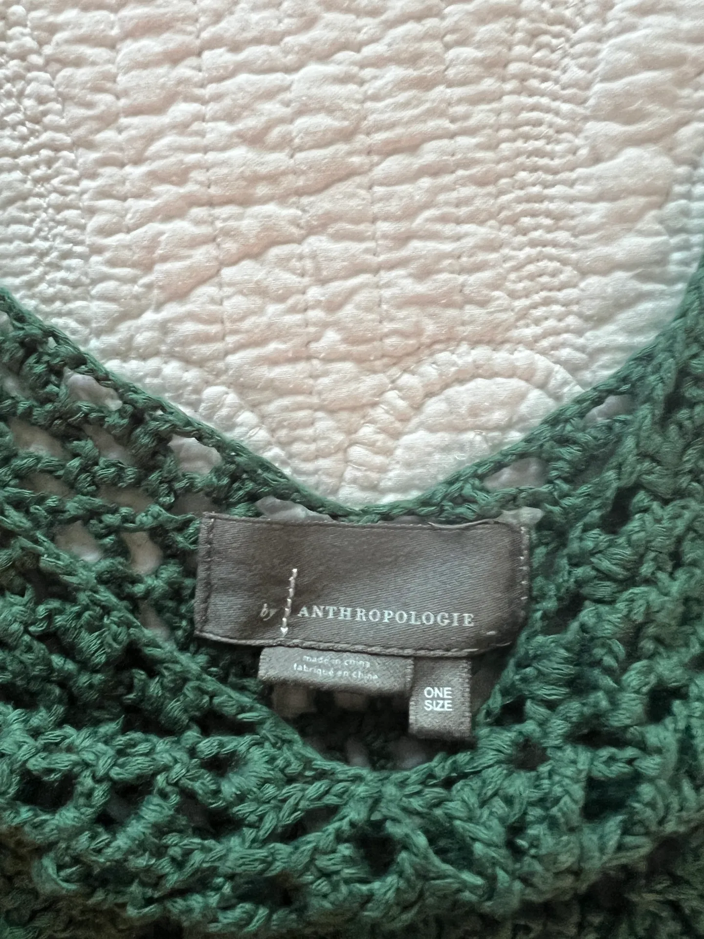 Anthropologie Macrame Tank - Image 2