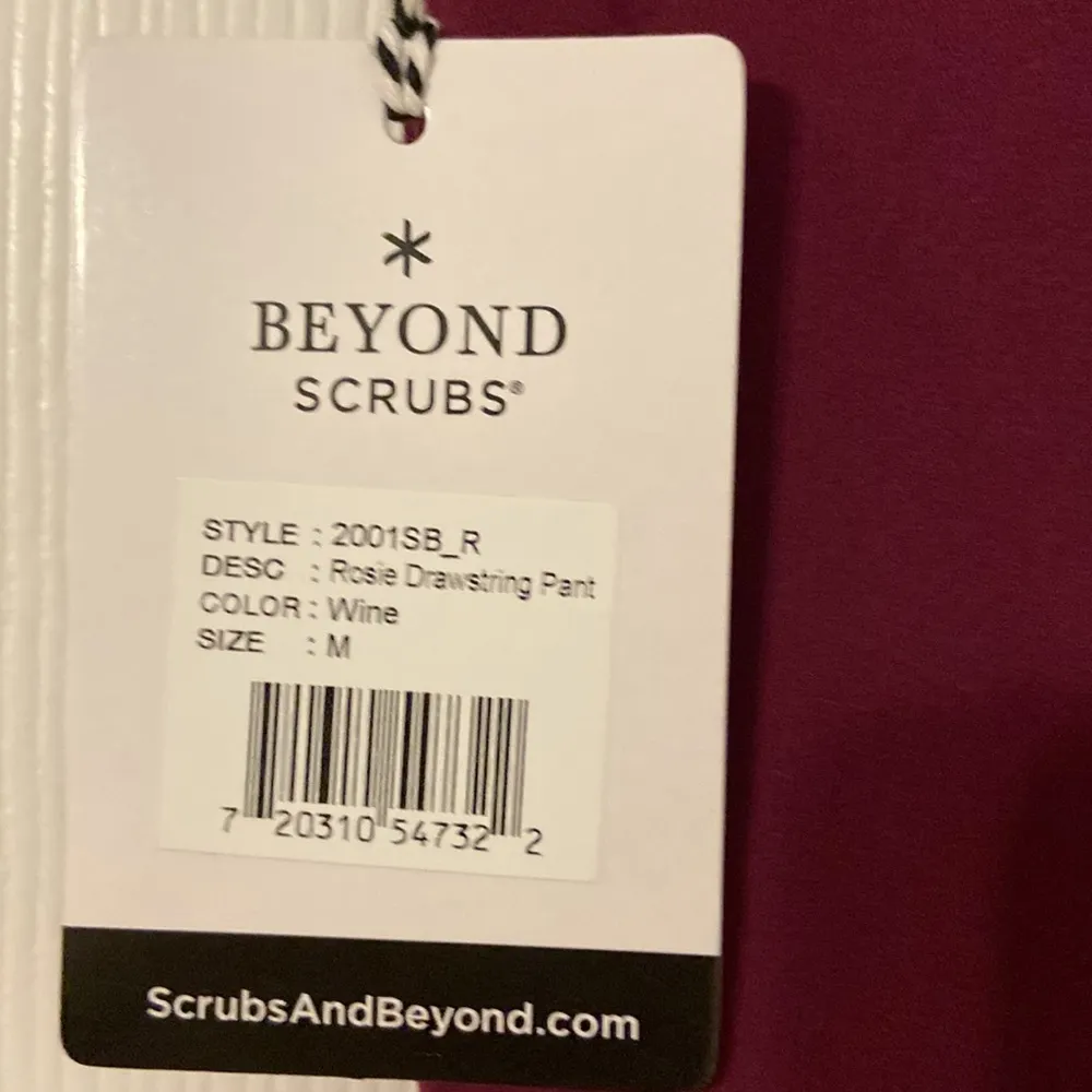 BEYOND Scrubs Pants size M inseam 30” brand new with tag Size M - Image 6