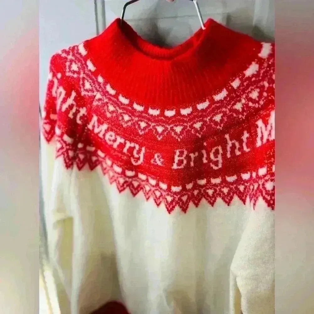 Fair Isle Christmas Sweater size 4 - Image 8