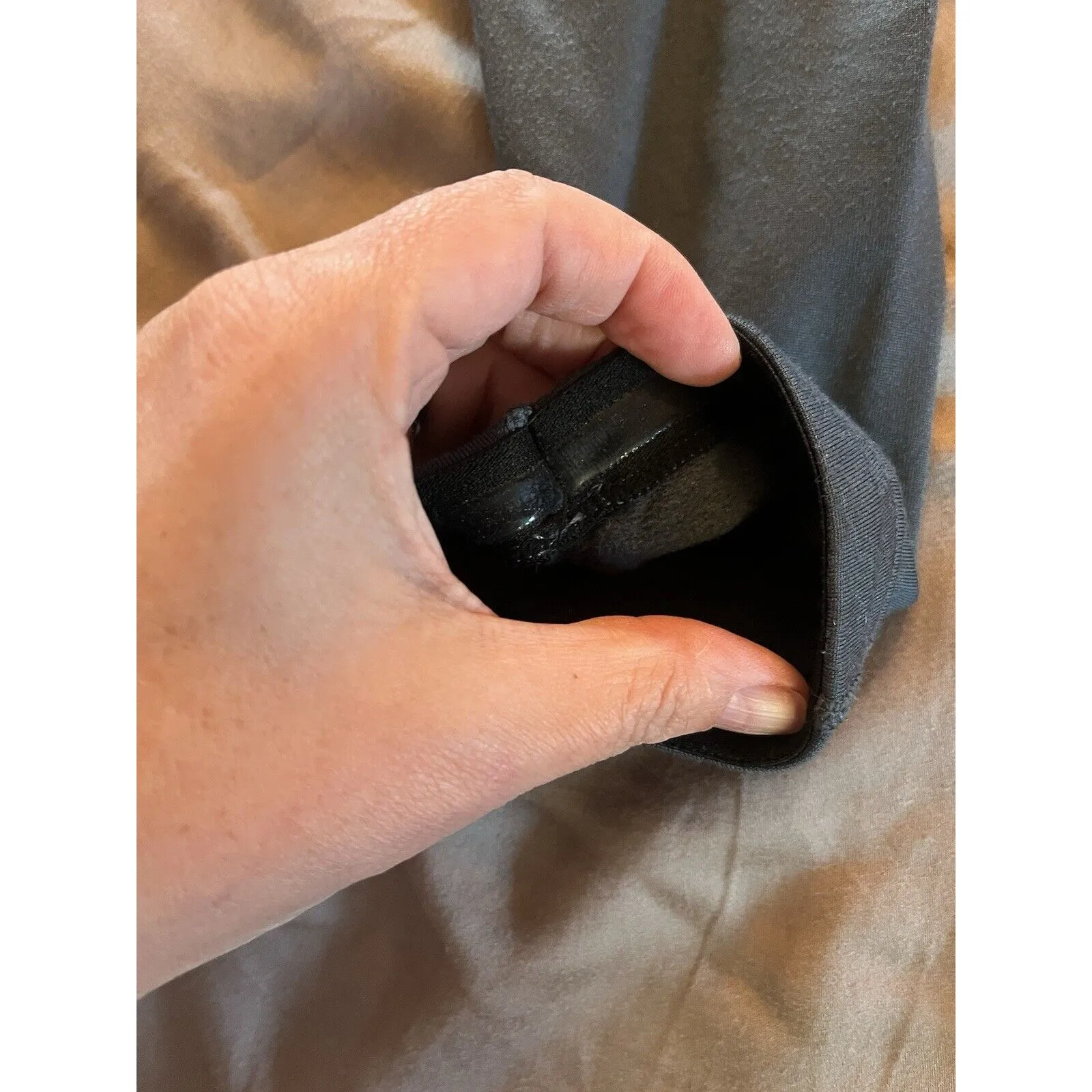 Hind Womens Pants Cycling Training Leggings Vintage Dark Gray Small - Image 3