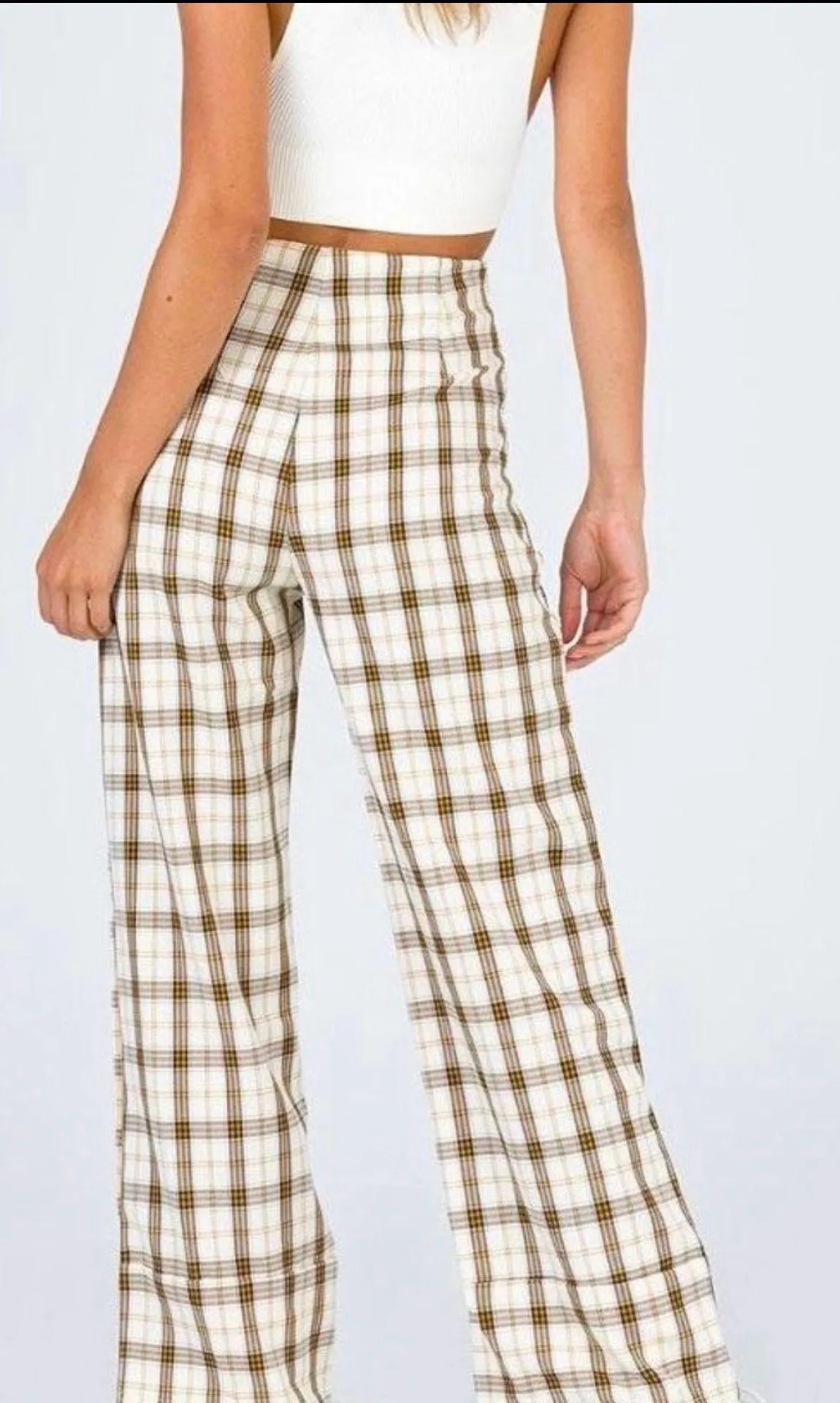 Princess Polly Plaid Pants - Image 2