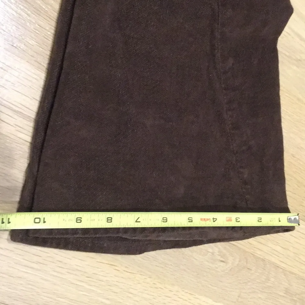 True Religion Brown Joey Big T Velvet skinny flare - Image 7