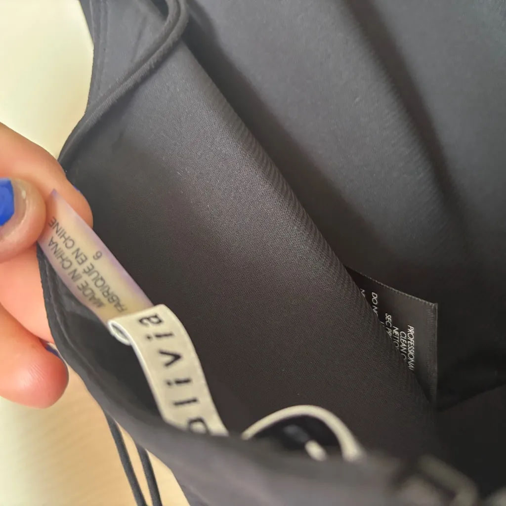 Black Halter Alice + Olivia Jumpsuit | Size 6 - Image 6