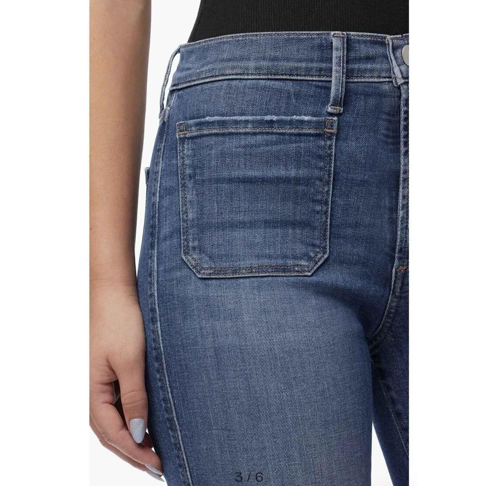 Joes Women’s HIGH RISE ABILENE high rise 26" crop bootcut Jeans size 26 - Image 2