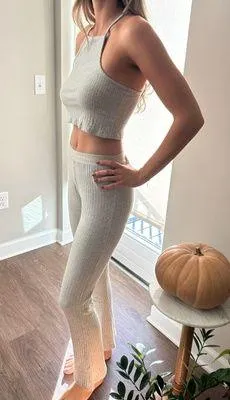 ribbed lounge Set - Image 3