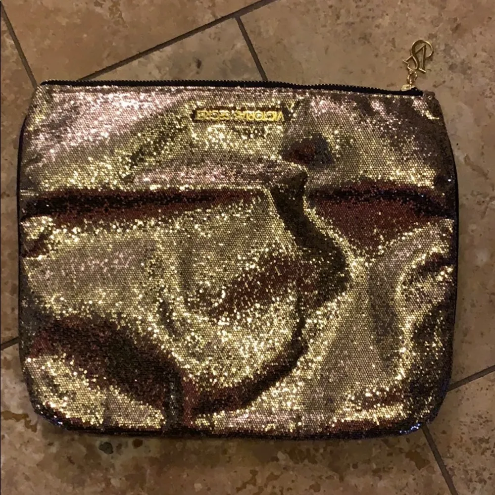Victoria’s Secret Gold Clutch - Image 3