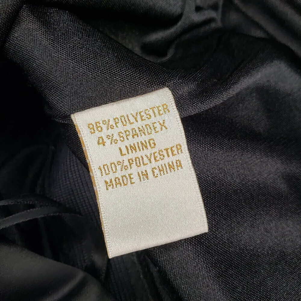 Aidan Mattox NWT Beaded One Shoulder Black Ruched Mini Dress Size 10 - Image 7