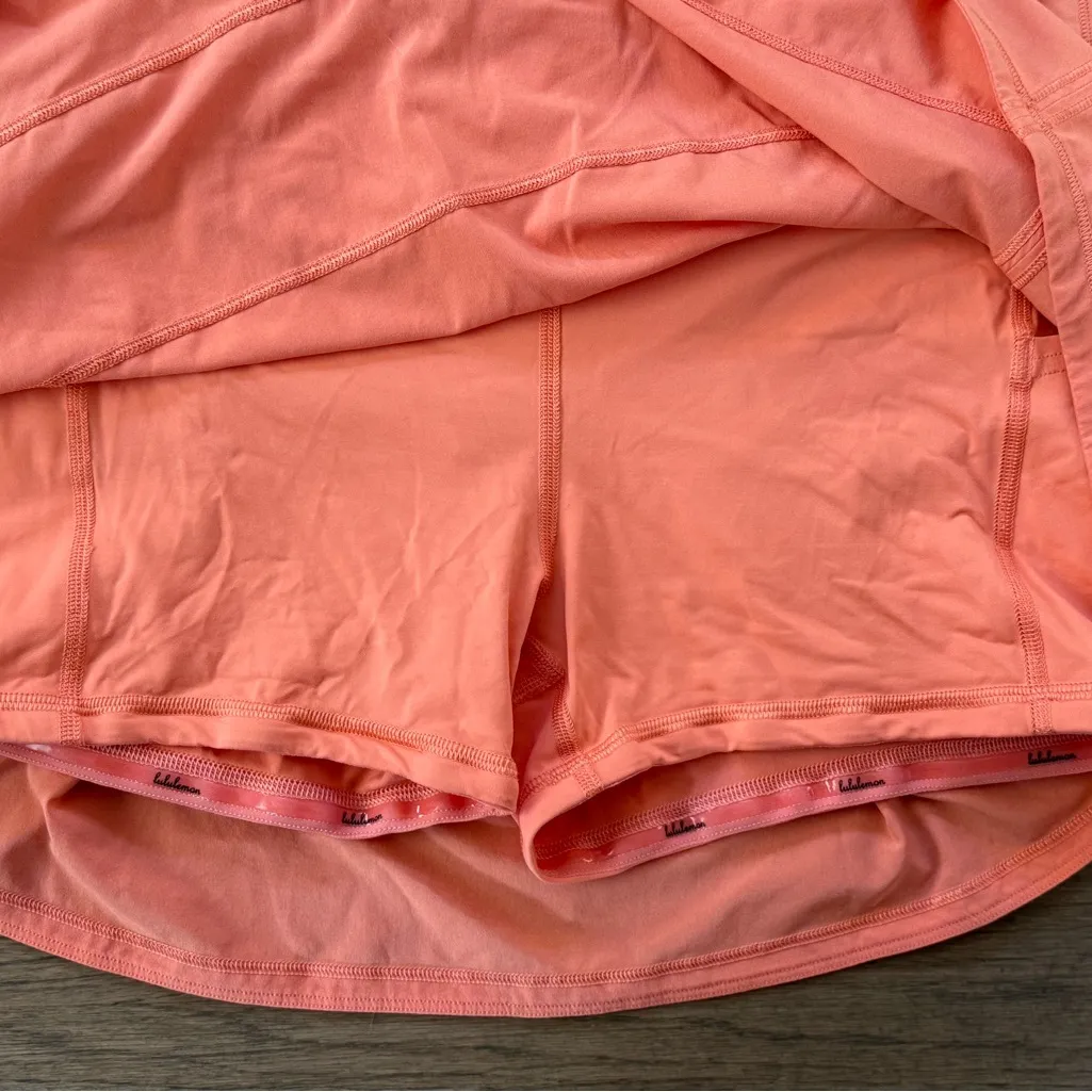 Lululemon Coral Pace Rival Skort- Size 10 - Image 11