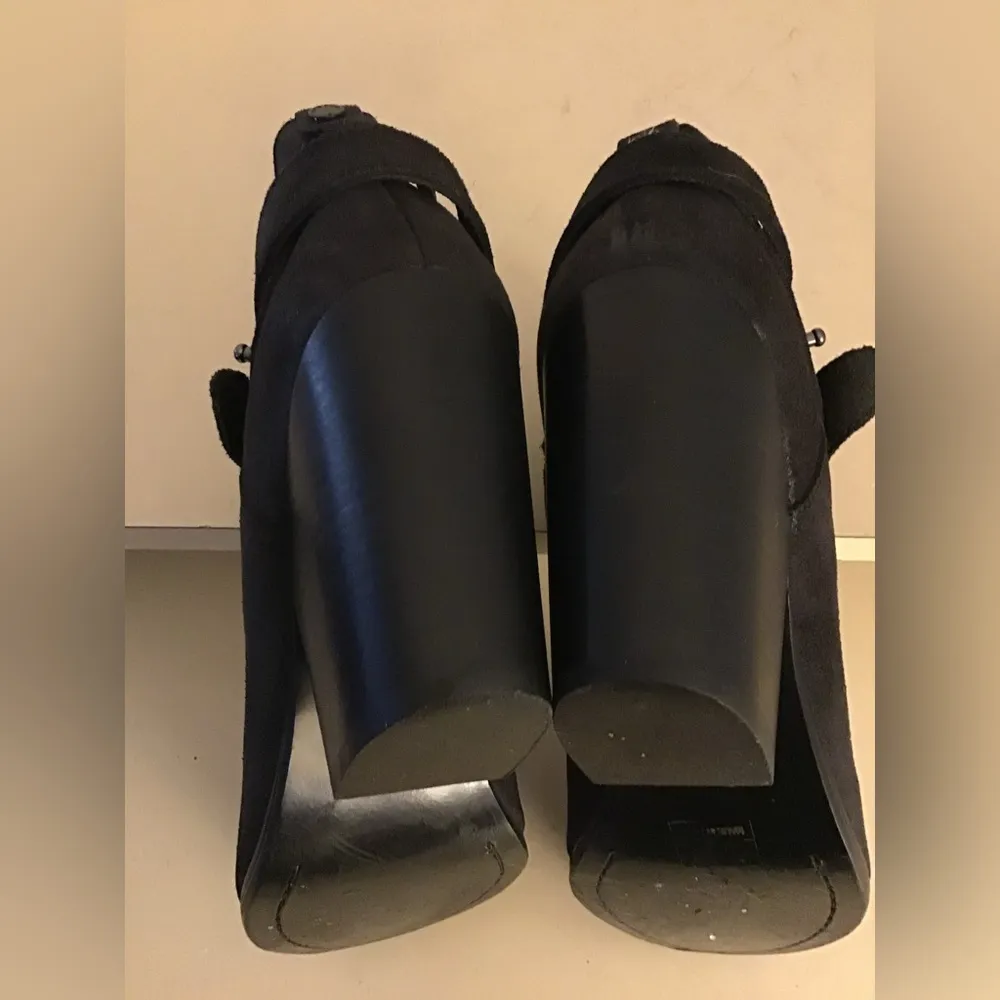 Rag & Bone women Charcoal gray leather Heel Harrow boots Size 7 - Image 6