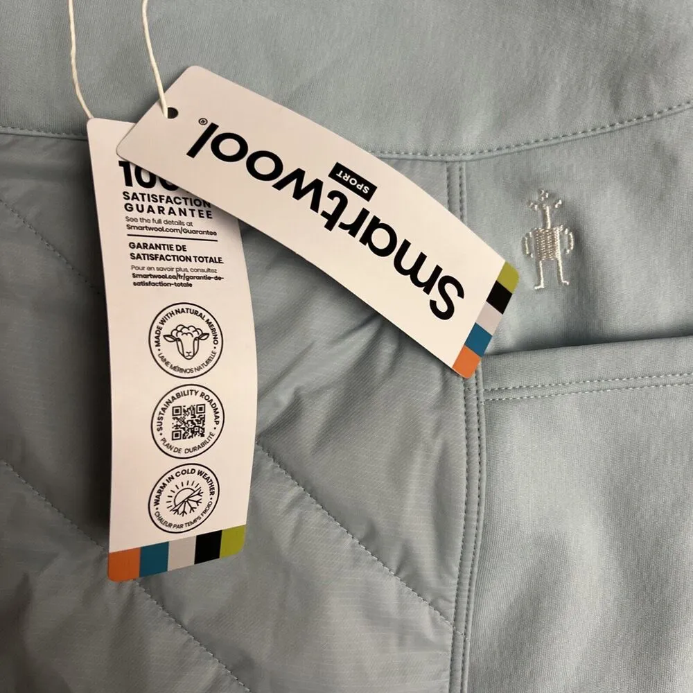 Smartwool Womens Insulated Smartloft 60 Pull-On Skirt Winter Sky Blue Medium New - Image 4