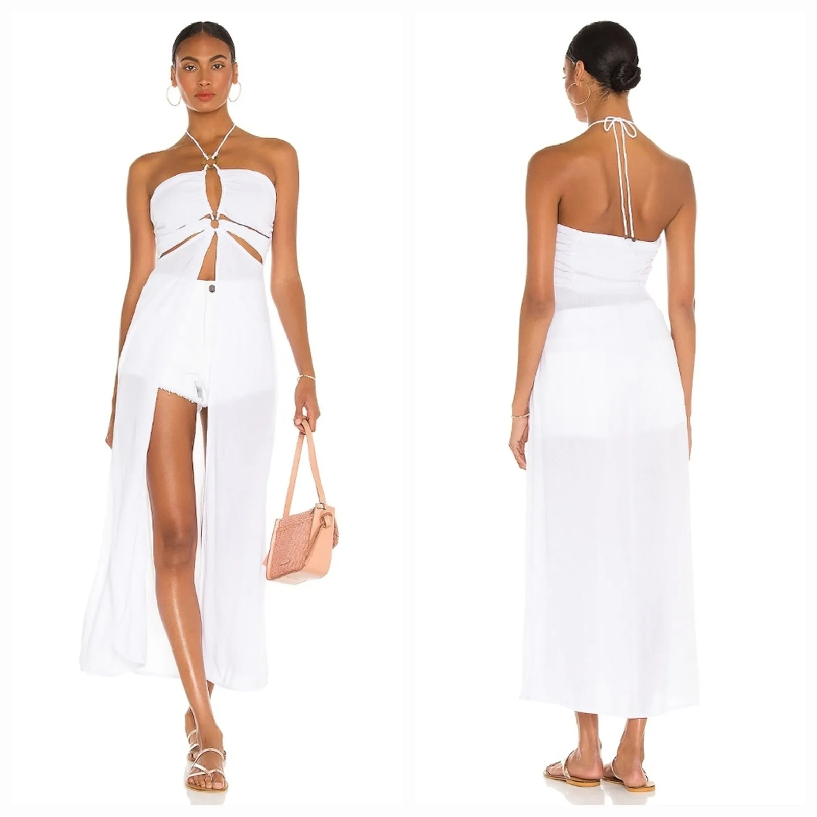 Tularosa Tekoa Maxi Top in White XS - Image 2