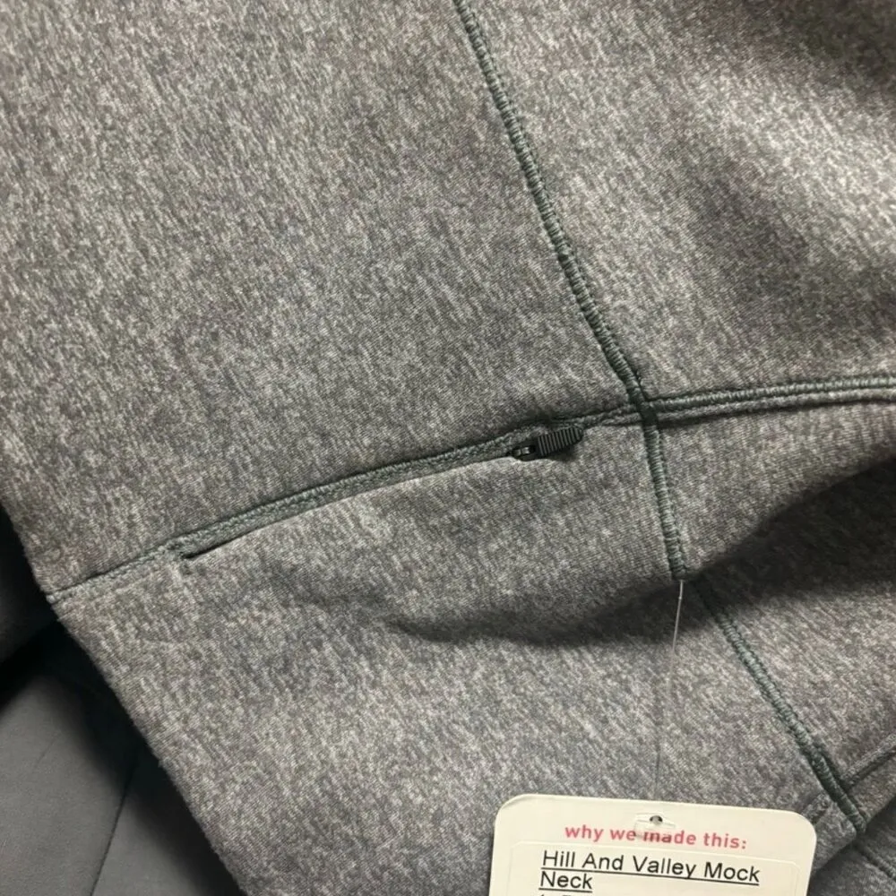 Womens Hill And Valley Mock Neck Pullover Size 12 - Image 7