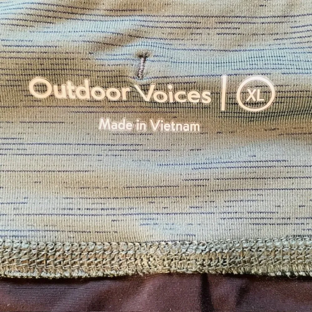 Outdoor Voices Hudson 2.5” Athletic Running Shorts Evergreen XL - Image 7